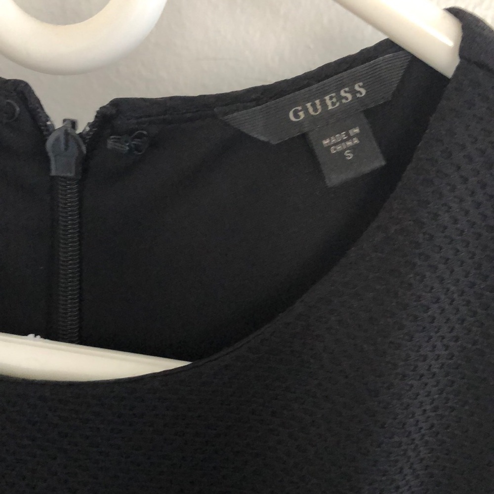 Guess Cold Shoulder Black Dress  size S - Picture 3 of 6